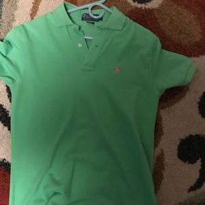 Green polo by Ralph Lauren